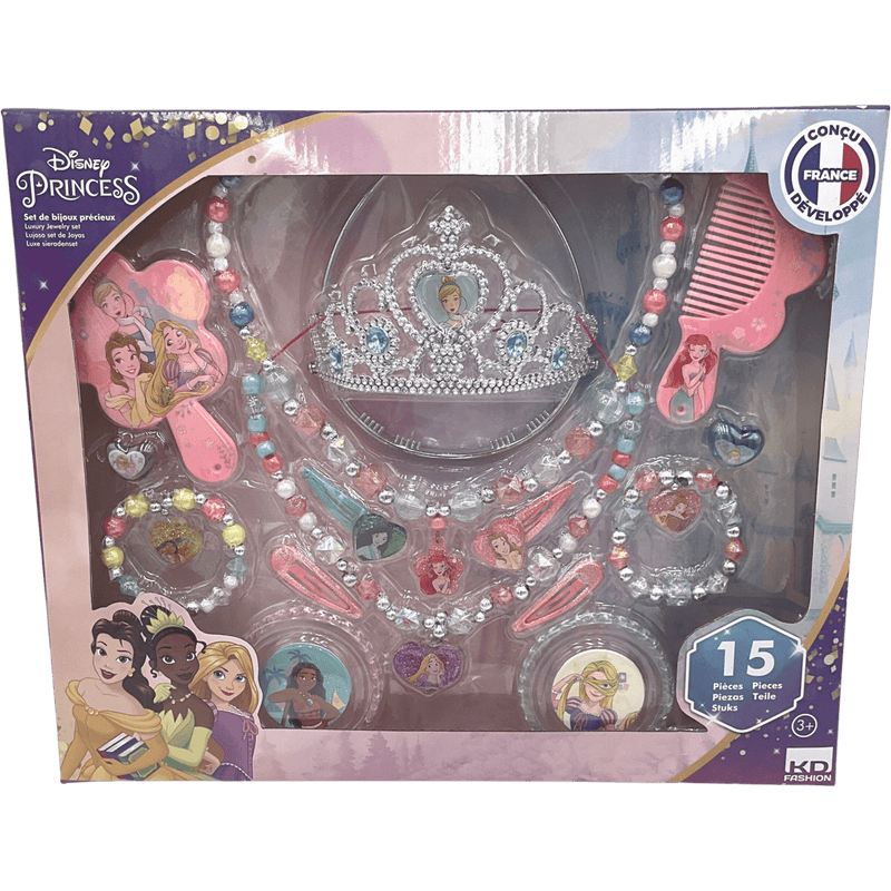 Set de bijoux précieux Disney Princess 15 pièces - KIDIBAM