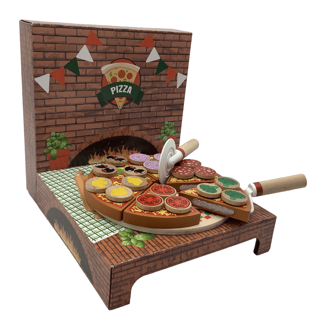 Set de pizza en bois - KIDIBAM