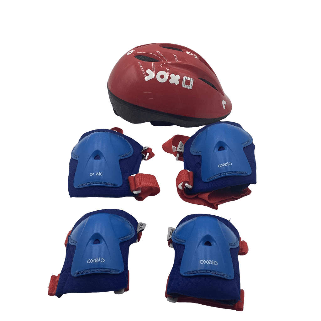 Set de protections pour Rollers et casque 25x20cm Oxelo - KIDIBAM