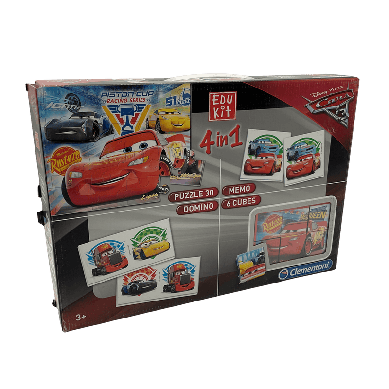 Super kit 4 en 1 Cars 3 - KIDIBAM