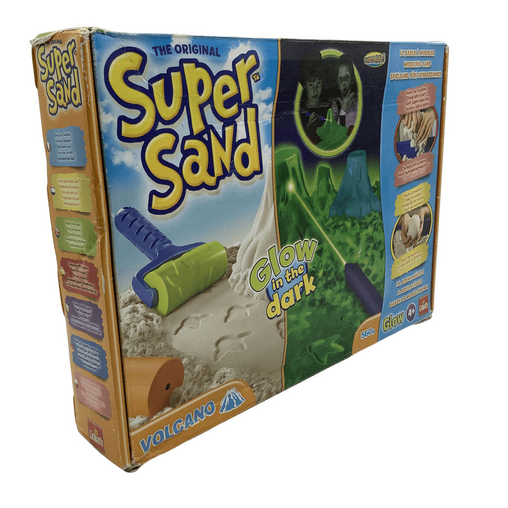 Super Sand volcano lumineux dans le noir - KIDIBAM