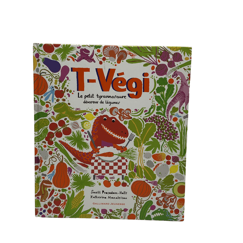 T - Végi - Le petit tyrannosaure dévoreur de légumes - KIDIBAM