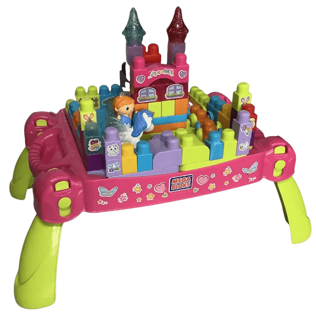Table d'activités Princesse avec Blocs de Construction - KIDIBAM