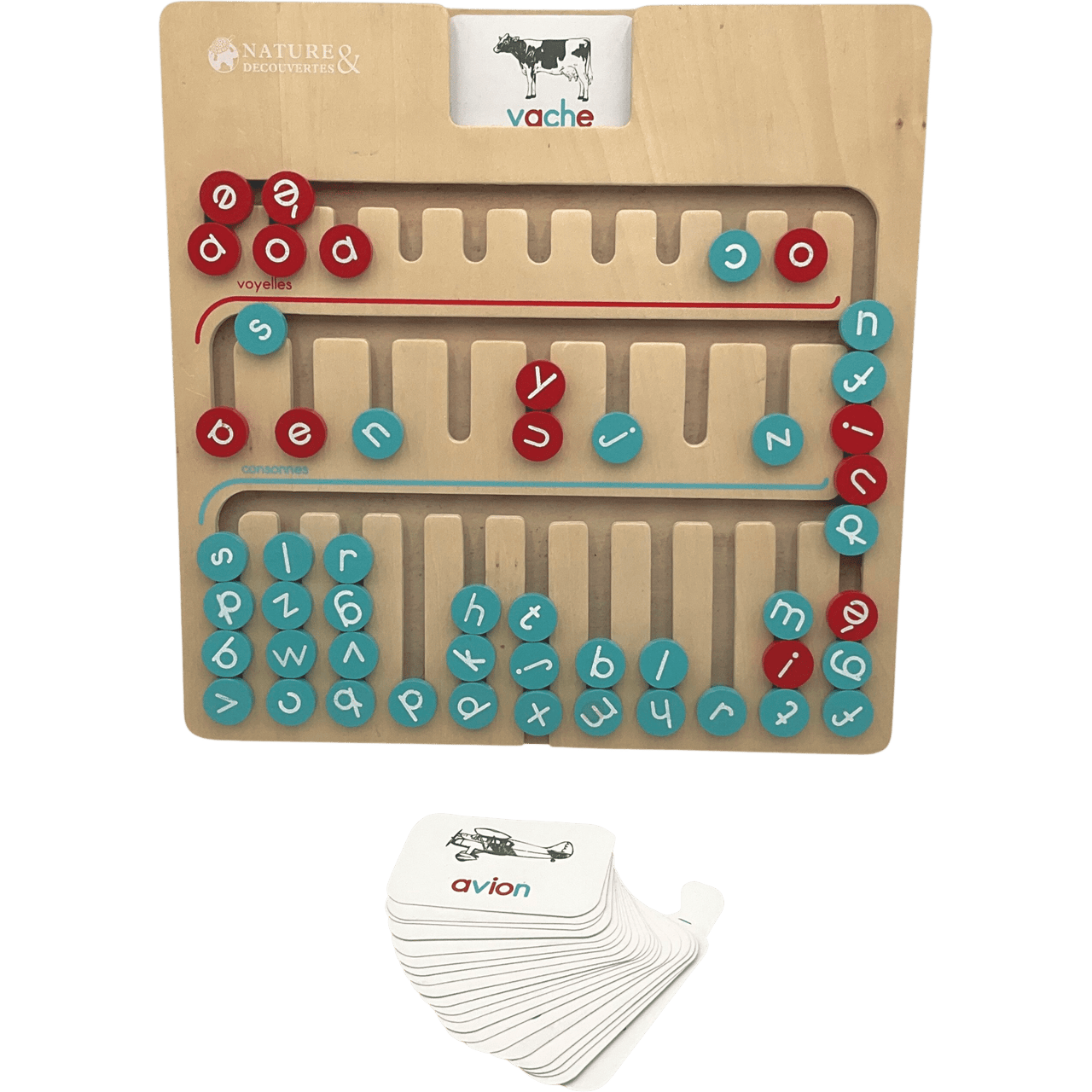 Tablette en bois Alphabet - KIDIBAM