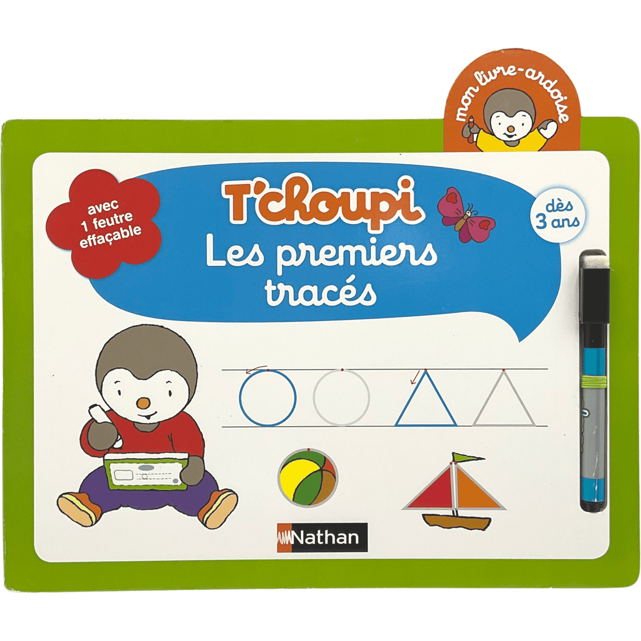 T'choupi - Les premiers tracés - KIDIBAM
