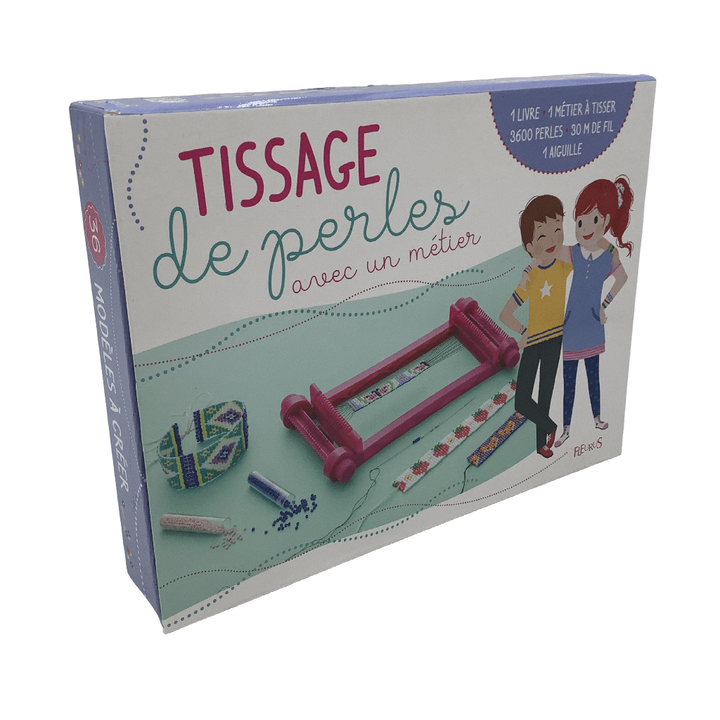 Tissage de perles avec un métier - KIDIBAM