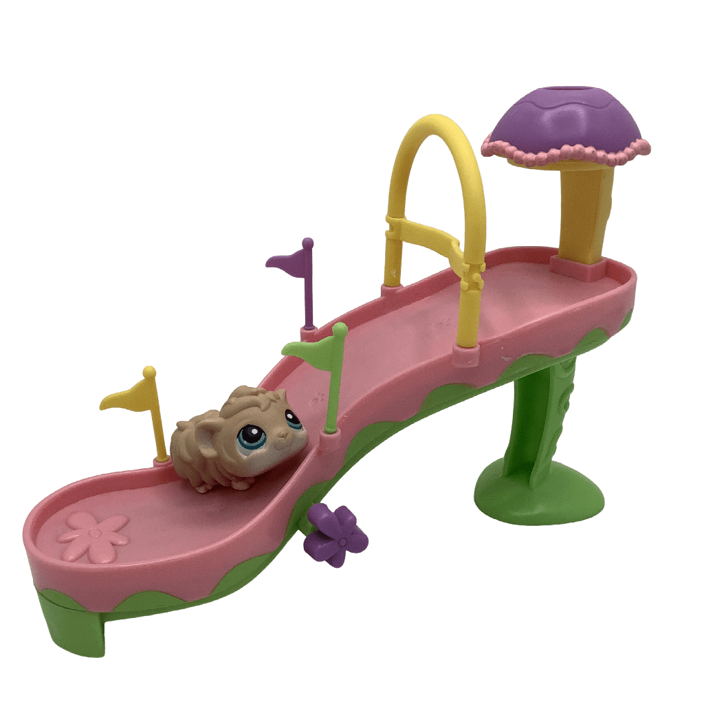 Toboggan et hamster Littlest Petshop - KIDIBAM