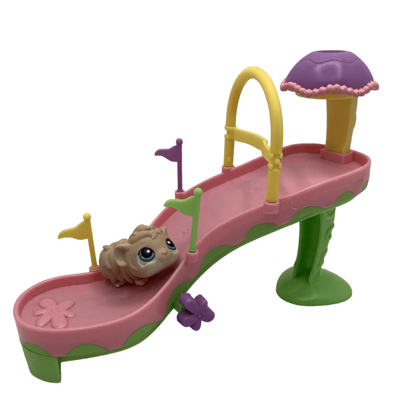 Toboggan et hamster Littlest Petshop - KIDIBAM