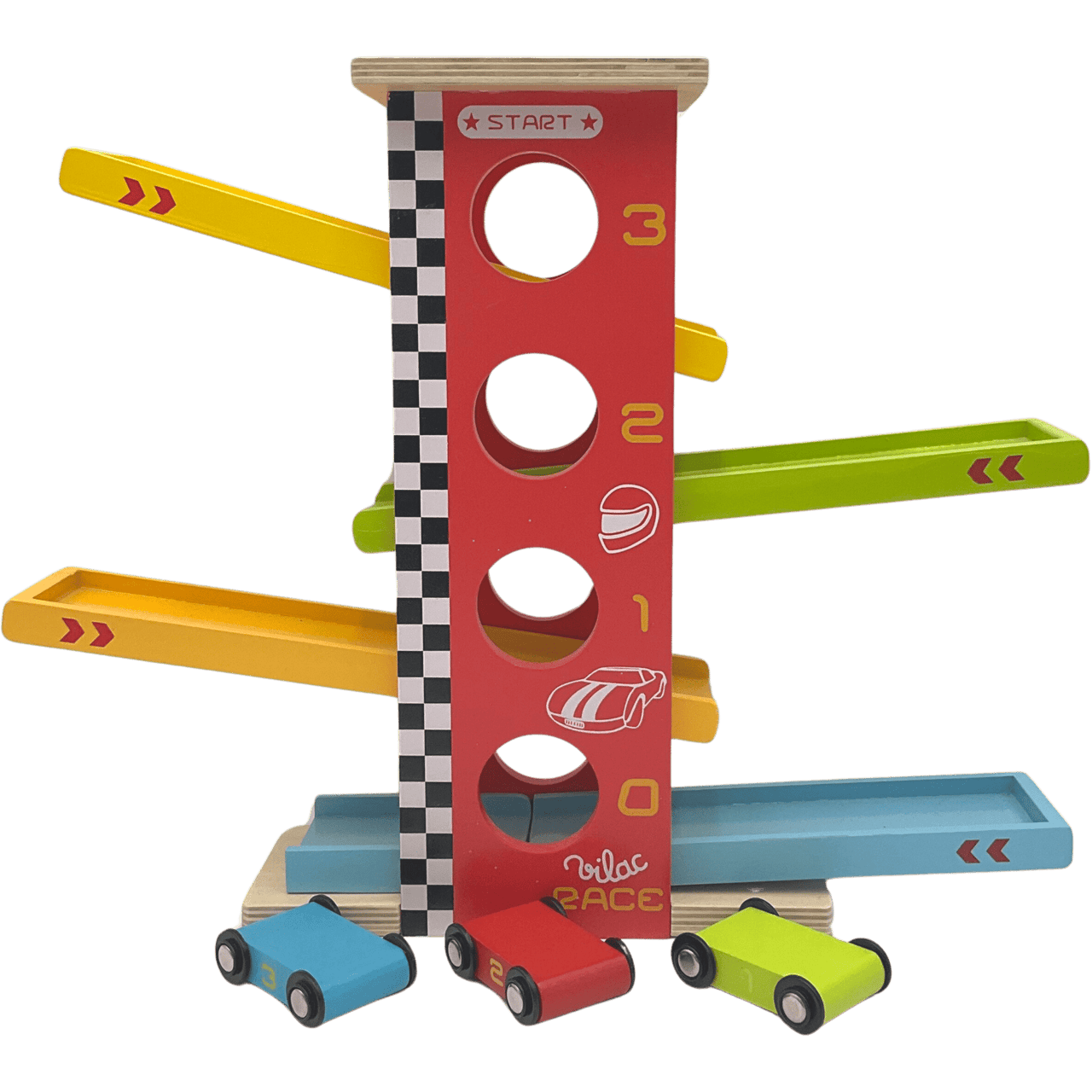 Toboggan pour Voitures en Bois - KIDIBAM