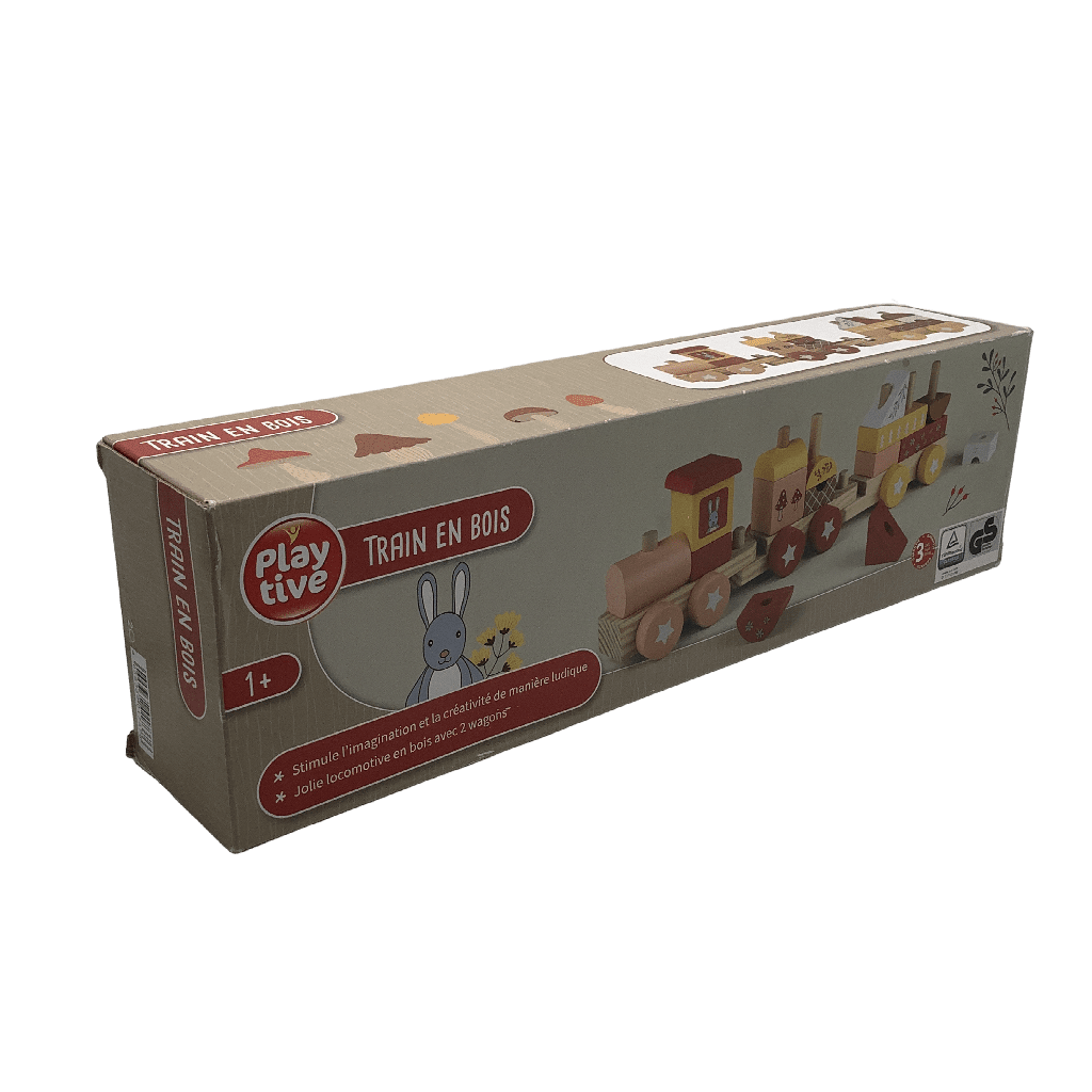 Train en bois - KIDIBAM