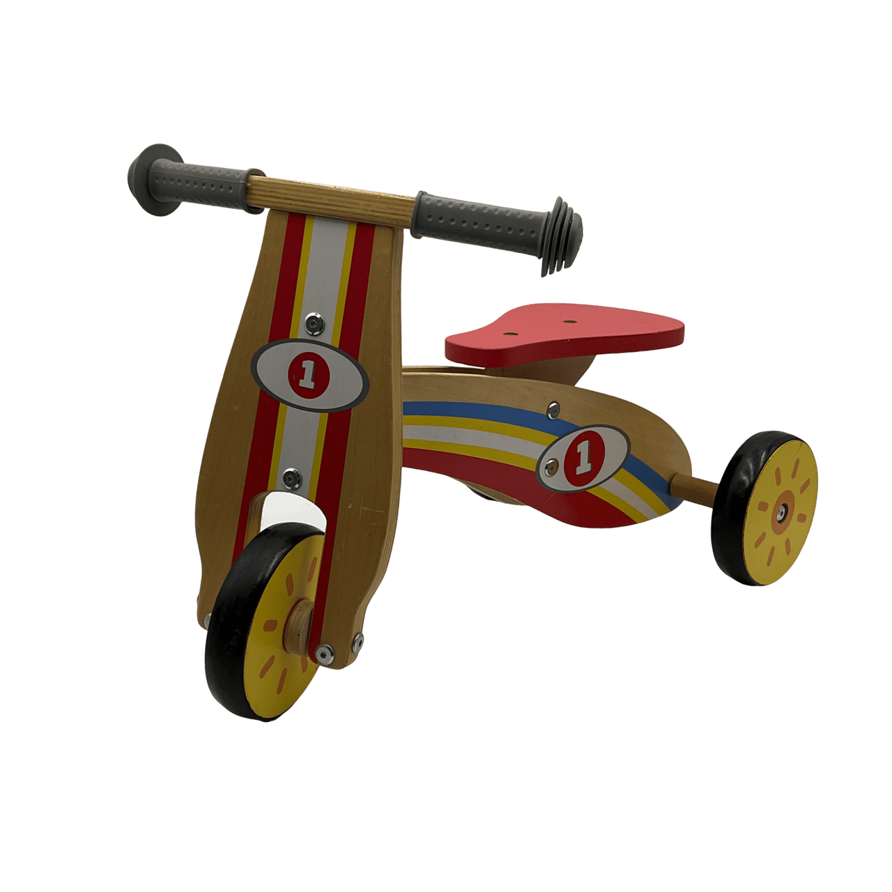 Tricycle draisienne en bois L56/l33/h37 - KIDIBAM