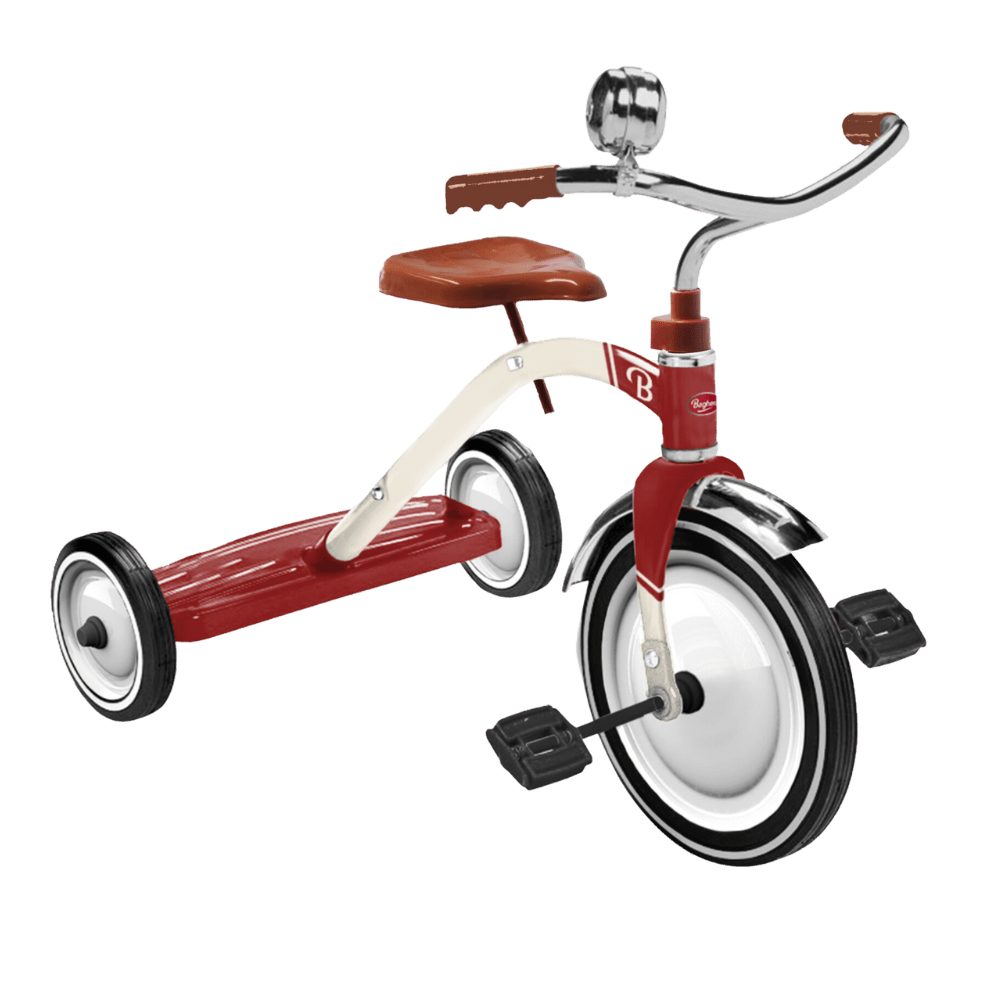 Tricycle vintage rouge - 860 - KIDIBAM