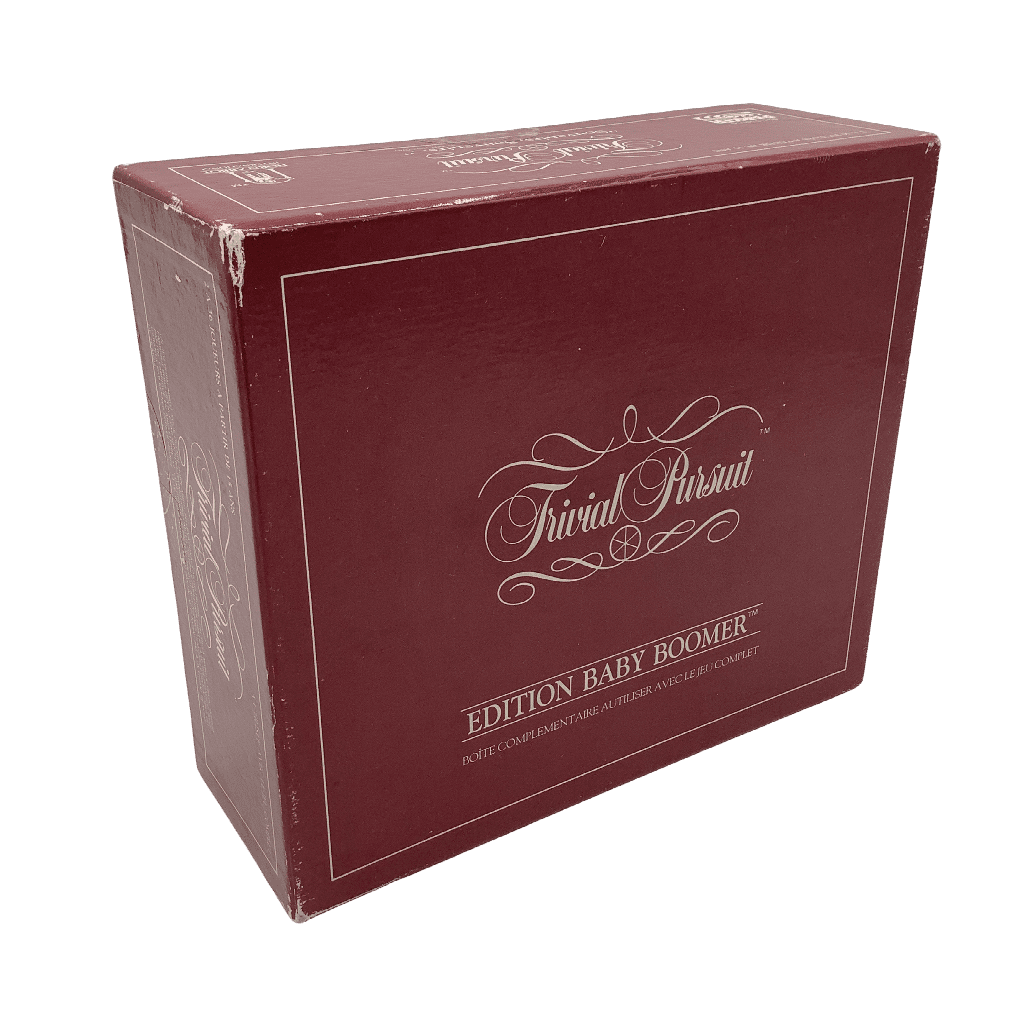 Trivial Pursuit Édition Baby Boomer 1986 Vintage - KIDIBAM