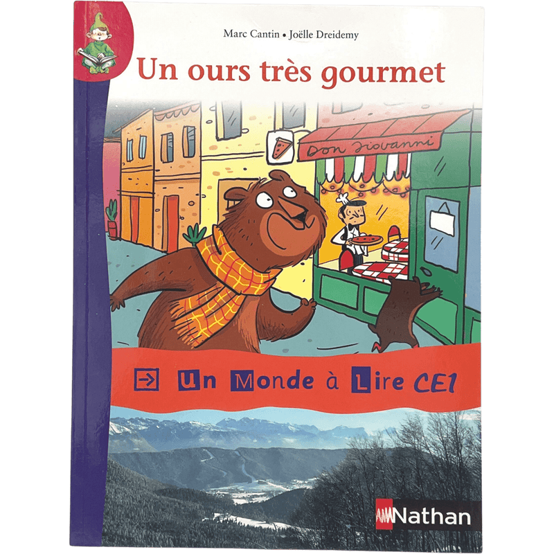 Un monde à lire CE1 - Un ours très gourmet - KIDIBAM