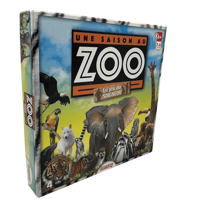 Une saison au zoo - Le jeu du soigneur - KIDIBAM