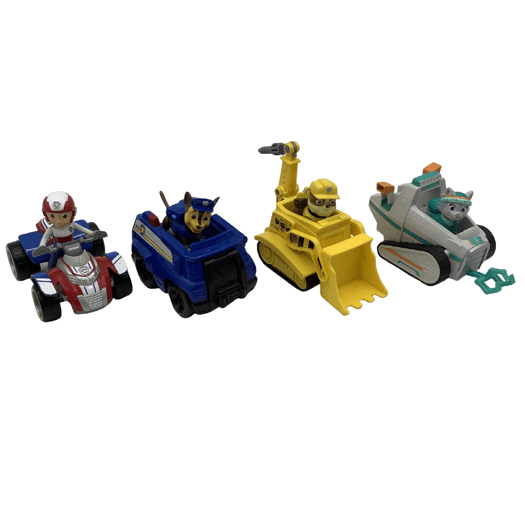 Véhicules Pat'Patrouille 15cm et ses figurines - KIDIBAM
