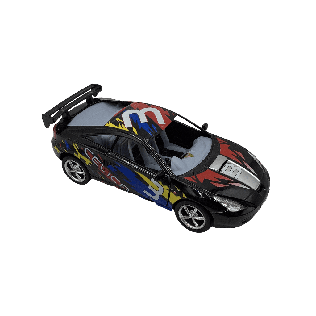 Voiture de course à friction Toyota Celica 12cm - KIDIBAM