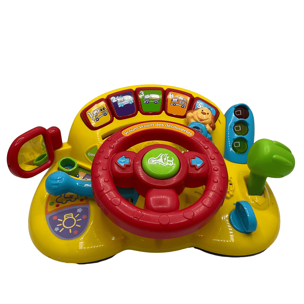 Volant interactif Vroum vroum des découvertes - KIDIBAM