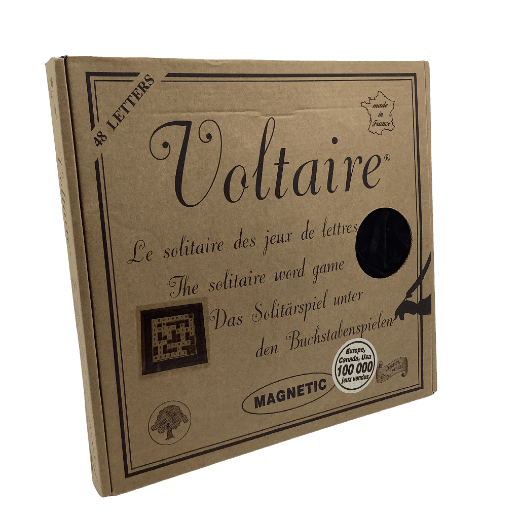 Voltaire - Le solitaire des jeux de lettres - KIDIBAM
