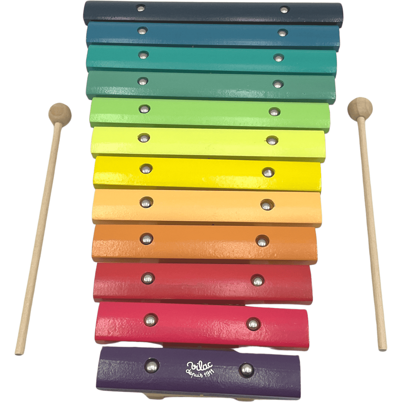 Xylophone arc-en-ciel en bois - KIDIBAM