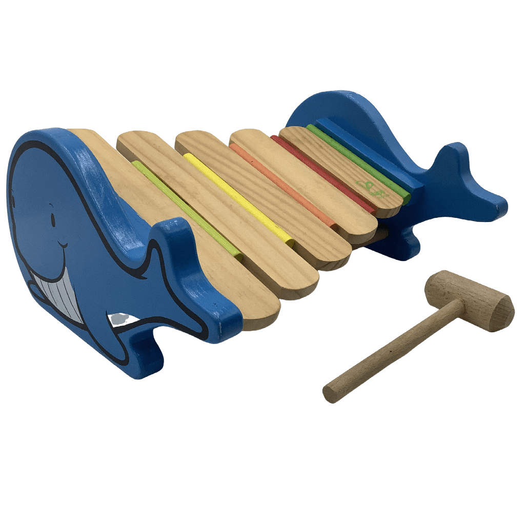 Xylophone baleine en bois - KIDIBAM