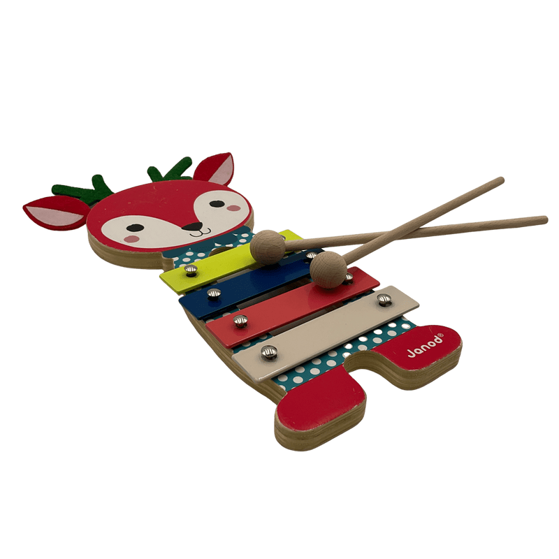 Xylophone cerf en bois - KIDIBAM